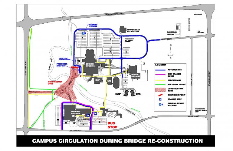 Bridge Closed Circulation Plan April 18