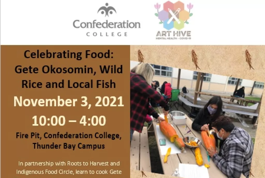 Join us in Celebrating Food: Gete Okosomin, Wild Rice and Local Fish