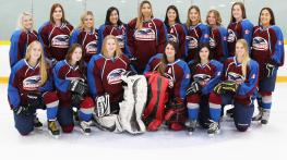 Thunderhawks Women's Hockey team