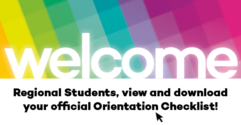 CLICK ... to view Regional Orientation Checklist ...