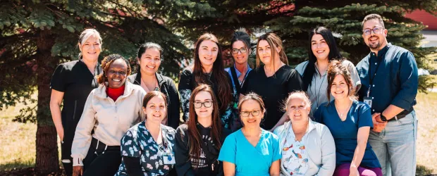 Some of the students in the program's first cohort
