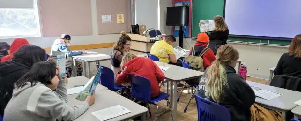 Grade 8 students