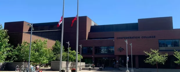 college flags