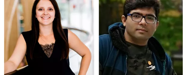 Amy Fodchuk and Bhavya Gokani