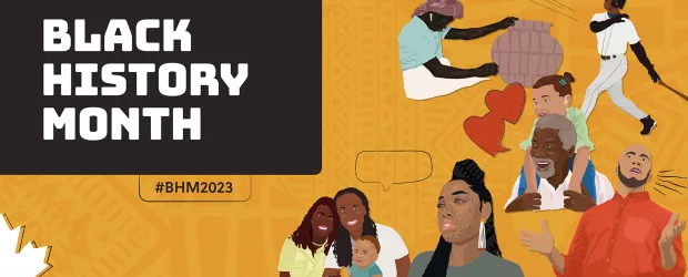 Black History Month 2023 branding