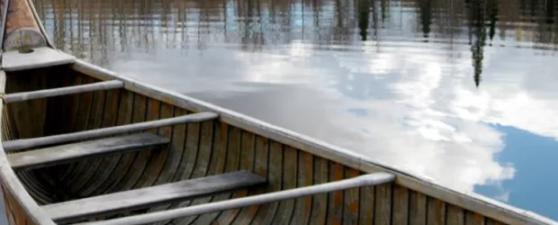 birch bark canoe