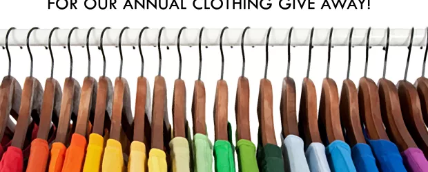 clothing giveaway