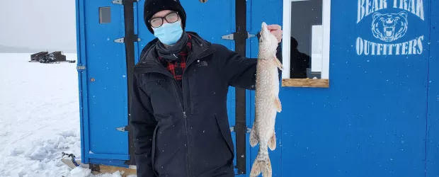 Culinary Management Ice Fishing Field Trip