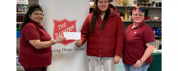 Lake of the Woods CICE Students raise funds for the Salvation Army’s Miracle Marathon 