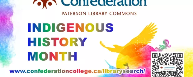 Indigenous History Month at Paterson LIbrary