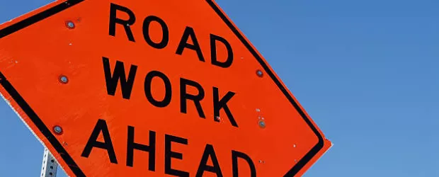 Road Work Ahead Photo 