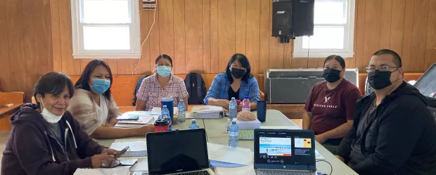 CRW Students in Sandy Lake First Nation