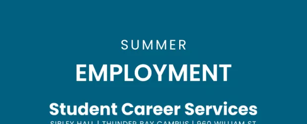 Summer Employment Opportunity 