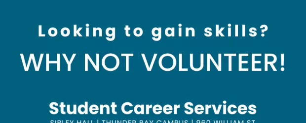 Why Not Volunteer Logo