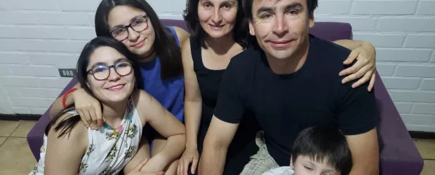 Milena and her family