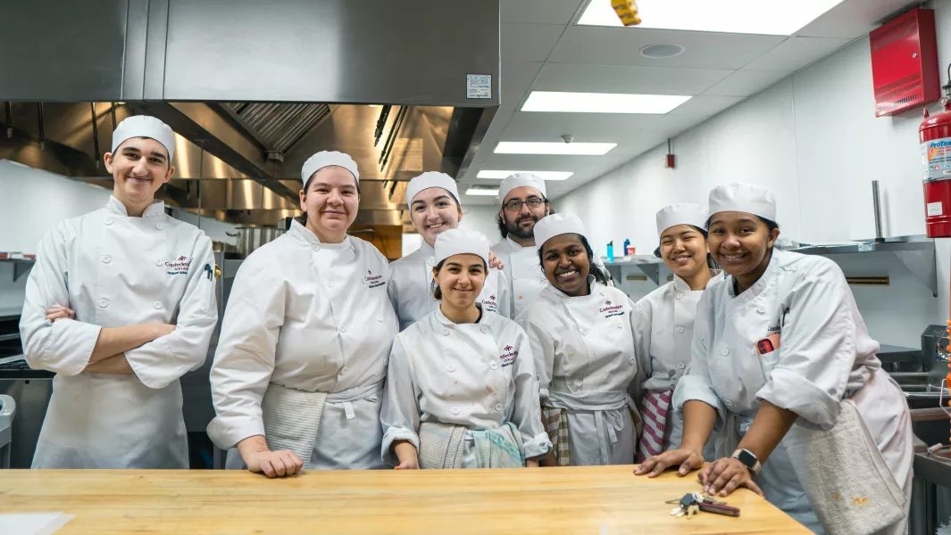 Culinary Management Class Group Photo