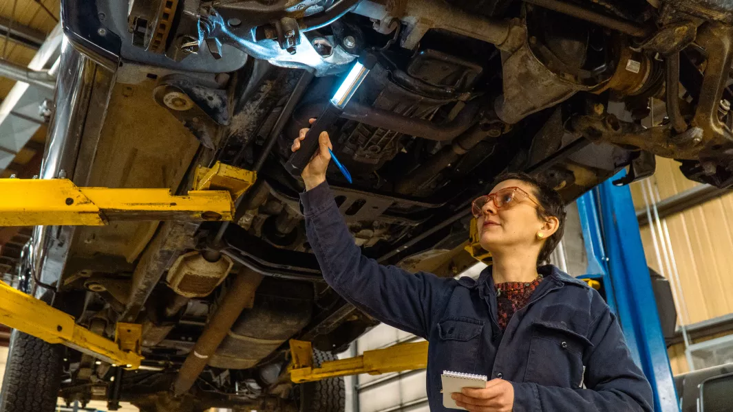 Motive Power Techniques - Automotive Program Students