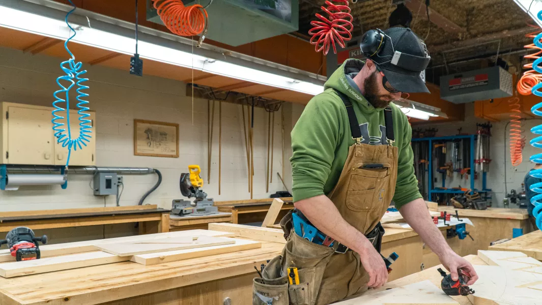 Carpentry and Renovation Techniques Classroom