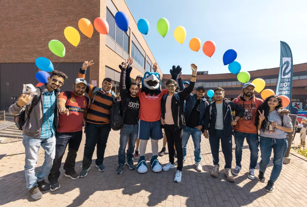 Orientation Week Photo Storm with Students