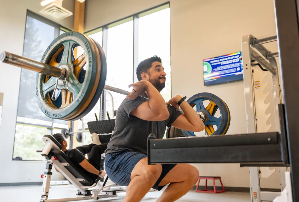 Wellness Center- squats