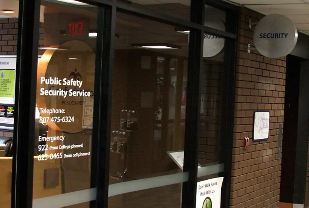 photo - Security Office Entrance