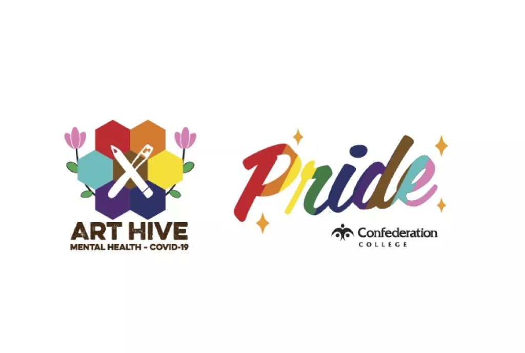 Art Hive and Pride poster