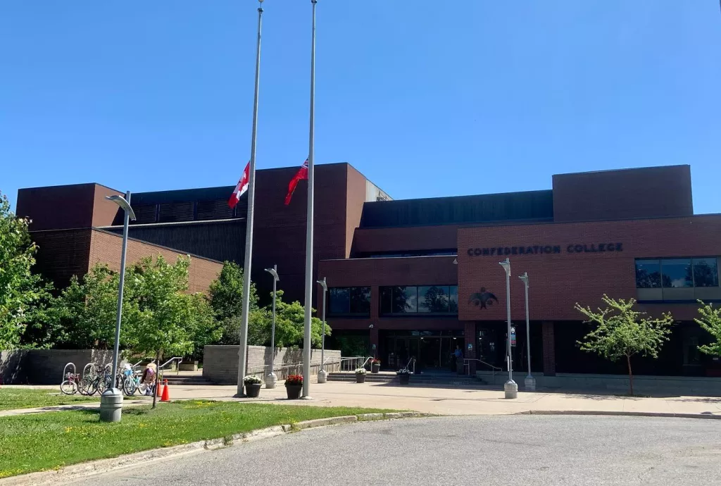 college flags