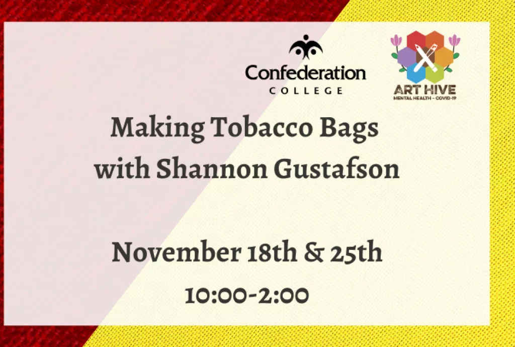 Making Tobacco Bags Nov 18th and 25th header