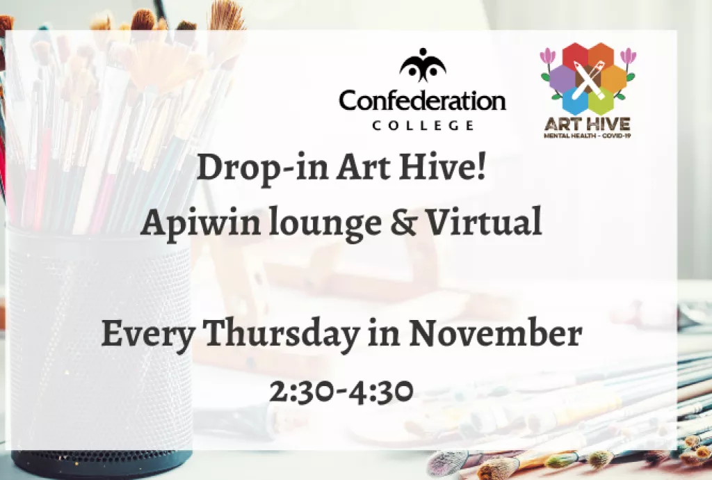 Art Hive: Drop-in thursdays poster