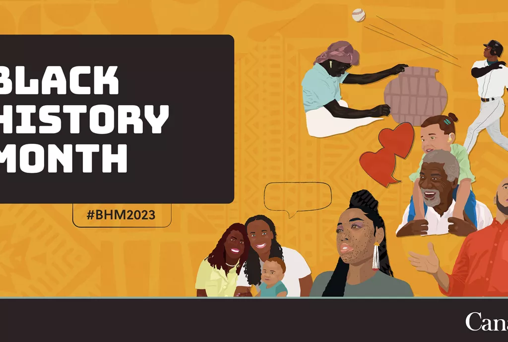 Black History Month 2023 branding