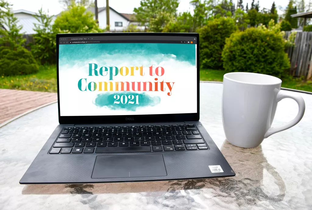 Confederation College shared its annual Report to Community Wednesday with a microsite and video