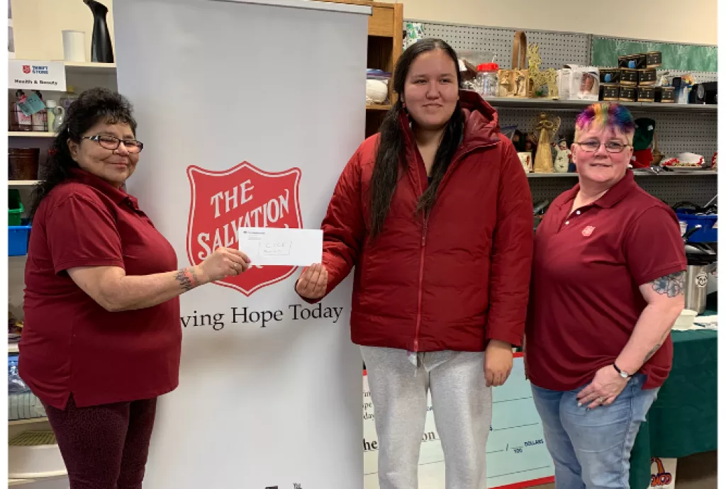 Lake of the Woods CICE Students raise funds for the Salvation Army’s Miracle Marathon 