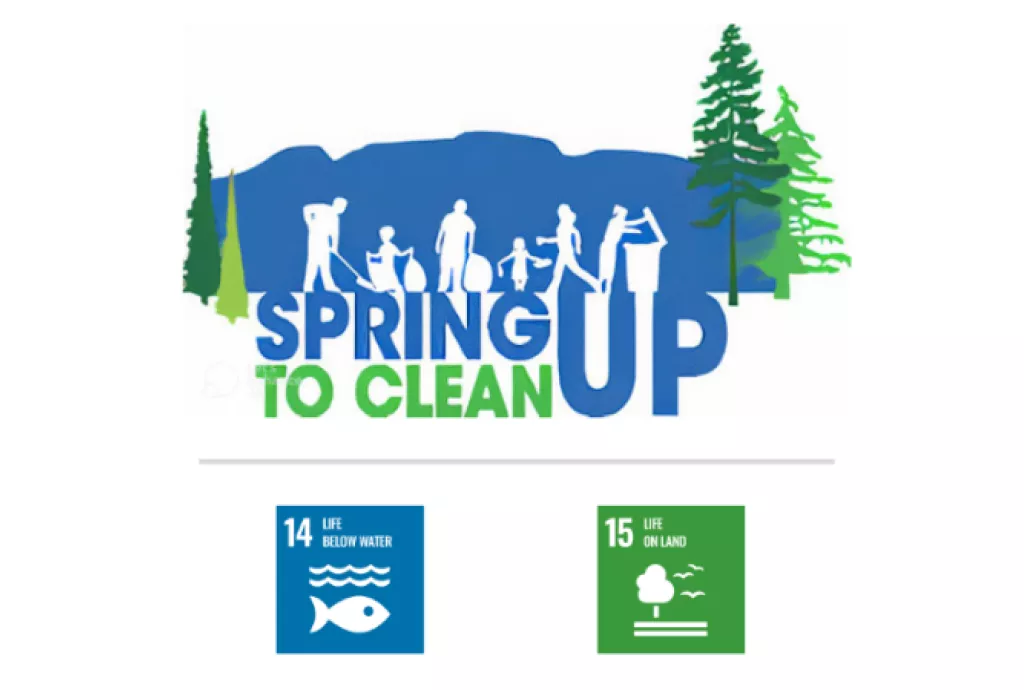 spring up to clean up
