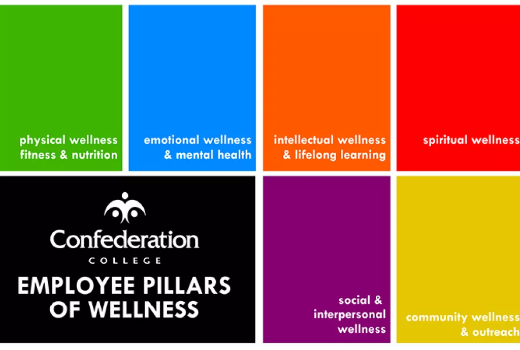 Employee Wellness look and pillars
