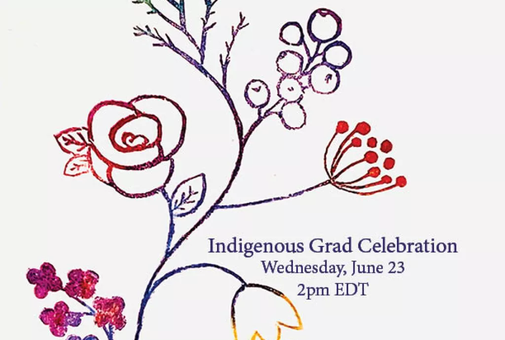 Indigenous Graduation Celebration Invite