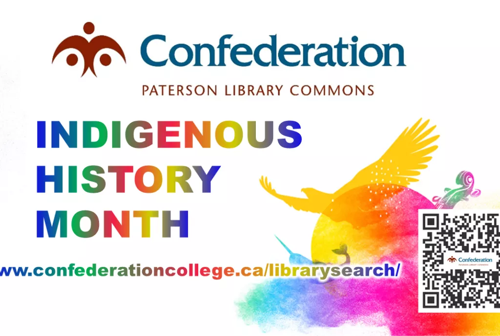 Indigenous History Month at Paterson LIbrary
