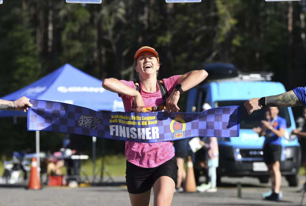 Kakabeka Falls First finisher Full Marathon 