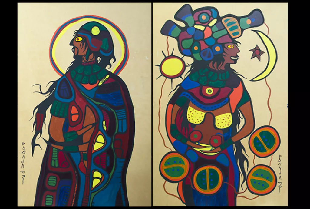 Norval Morrisseau Paintings