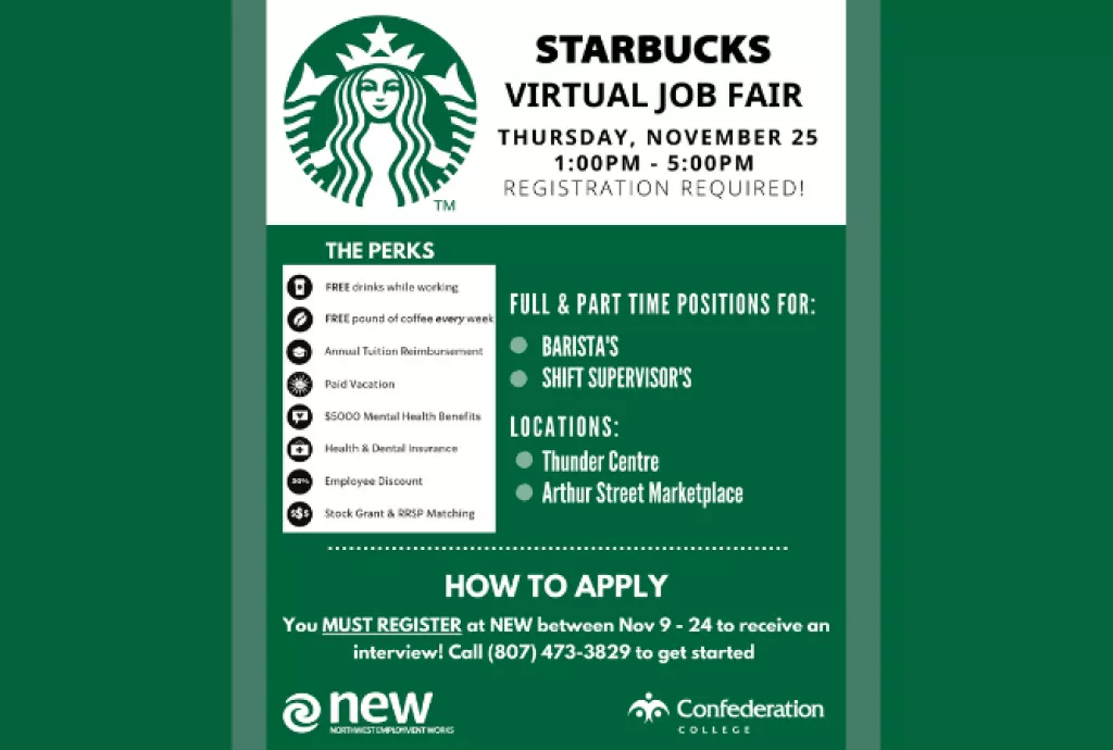 Starbucks Virtual Job Fair