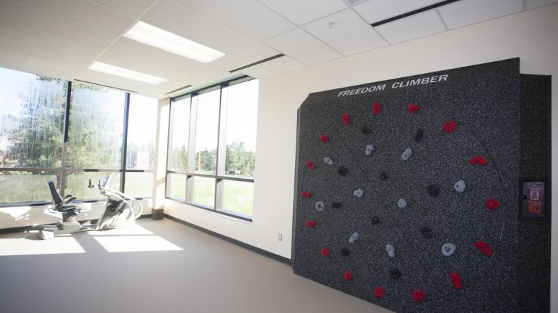 SUCCI Wellness Centre - 2nd floor climbing wall