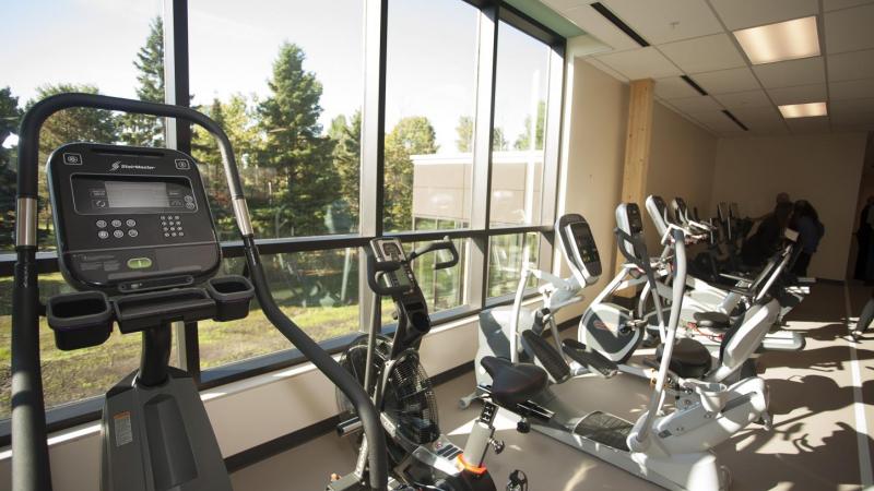 SUCCI Wellness Centre - exercise equipment on second floor