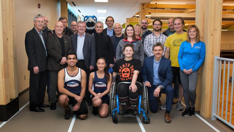 Dignitaries Including Project Funders and Partners Help Celebrate the Grand Opening of the SUCCI Wellness Centre, Minowaadiziiwin