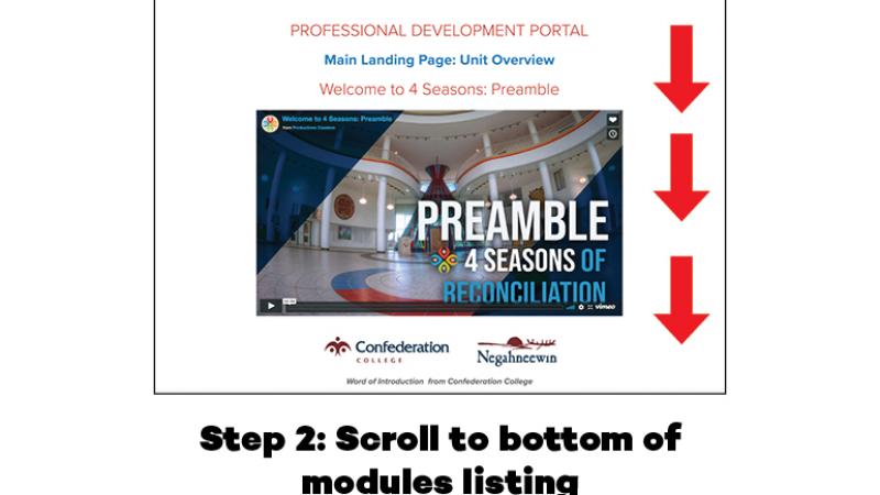 Reminder 4 Seasons To Reconciliation Training Complete By Aug 31 Confederation College