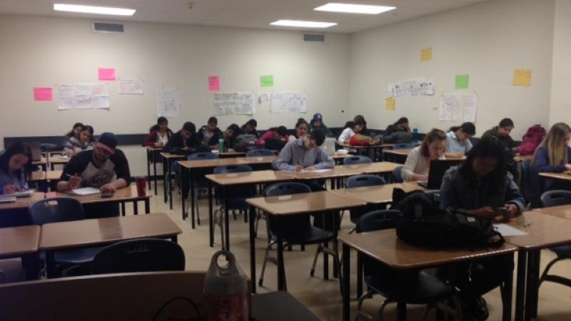 DSW students hard at work