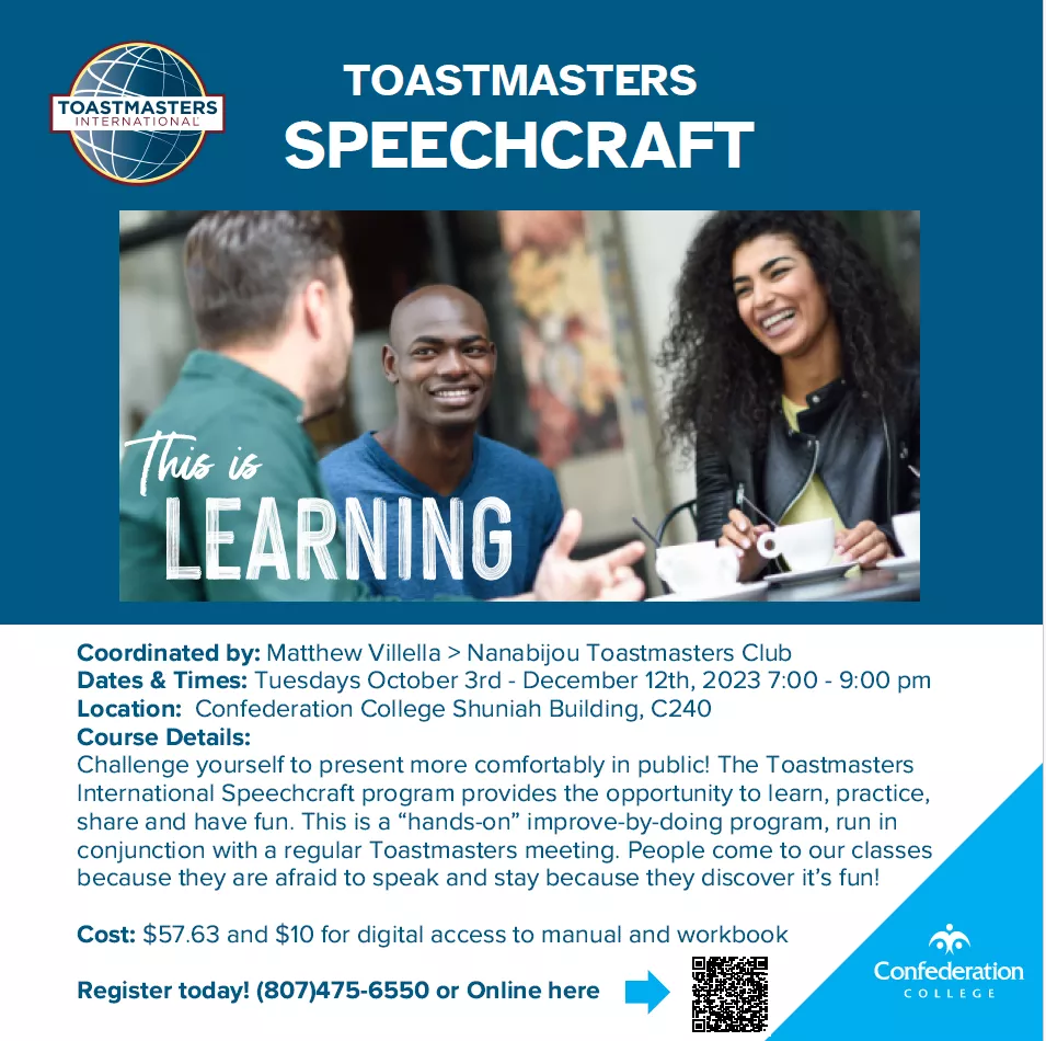 Toastmasters Speechcraft