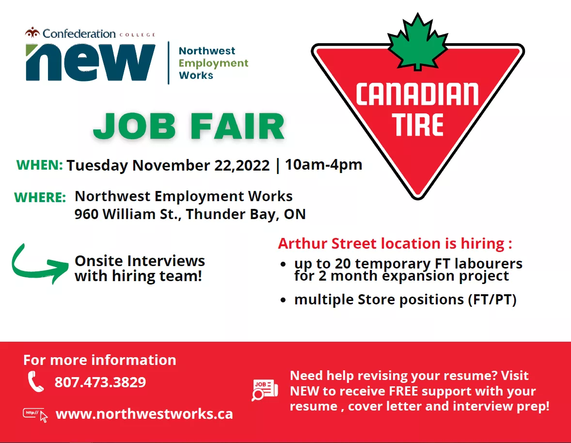 Canadian Tire job fair 