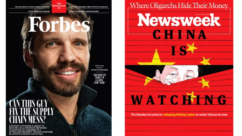 Forbes and Newsweek