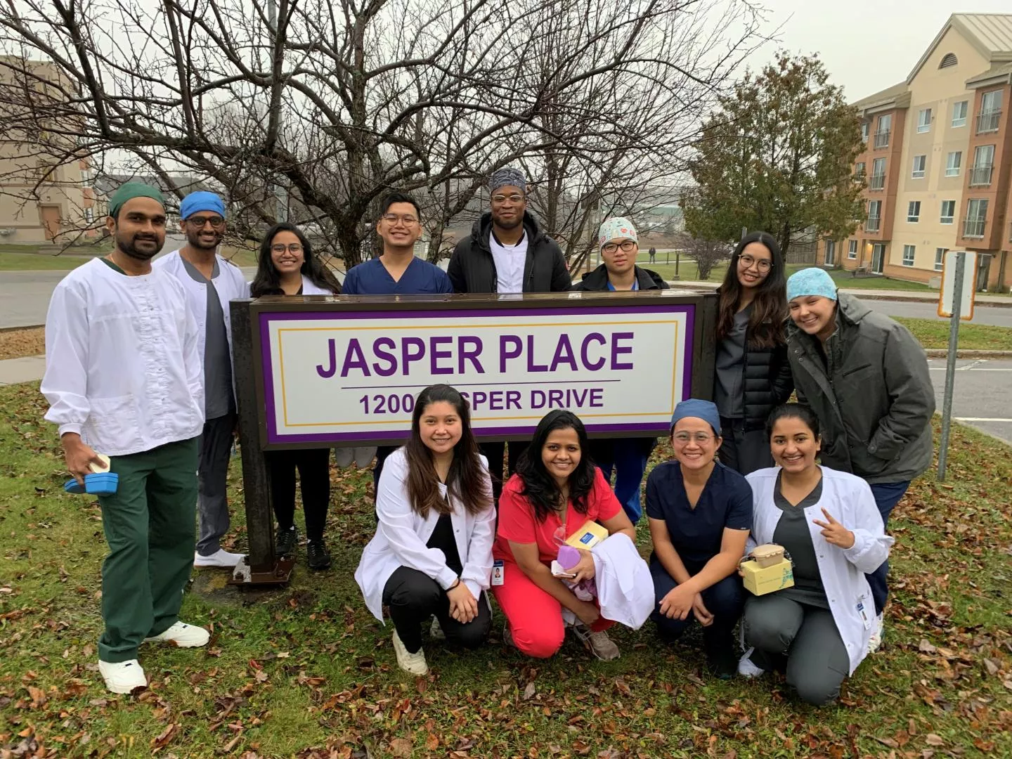 Year 2 Dental Hygiene students at Jasper Place 