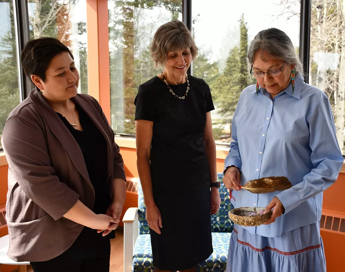 Smudging Room Opening