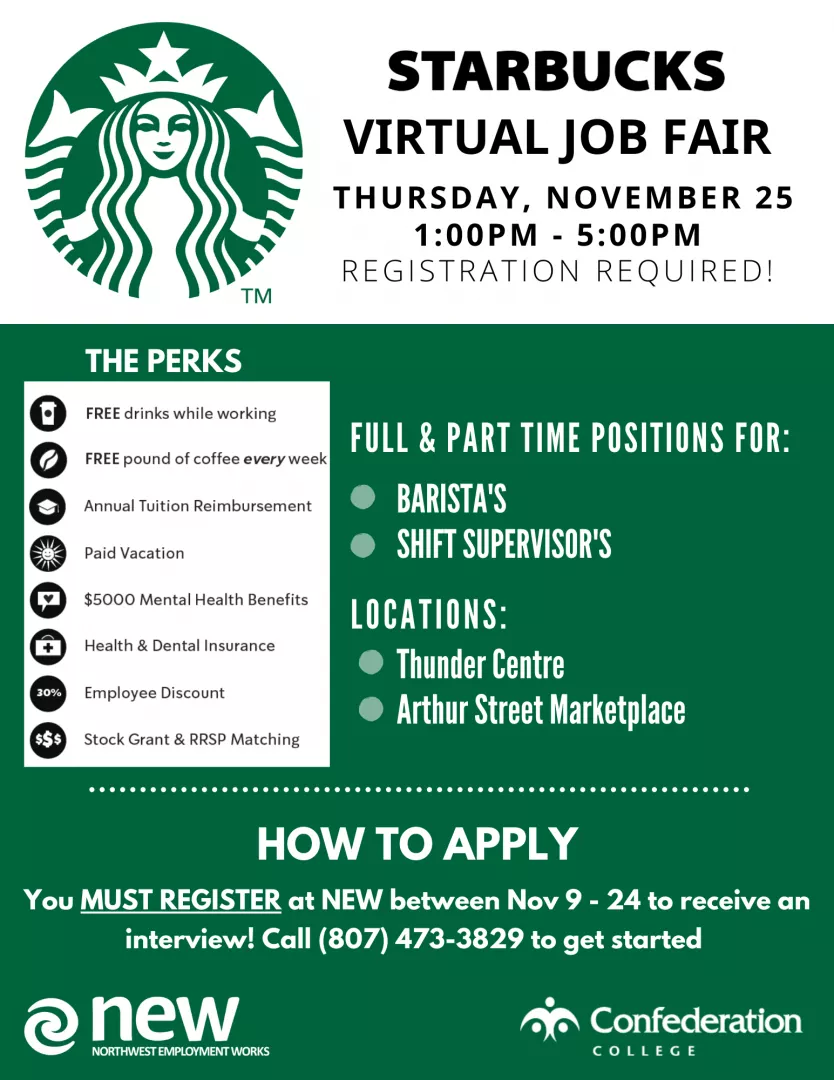 Starbucks Virtual Job Fair